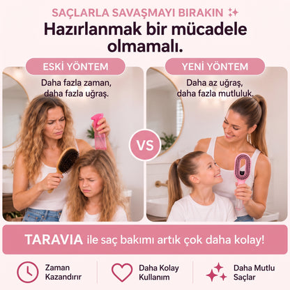 TARAVIA™ Su Hazneli Spreyli Saç Tarağı